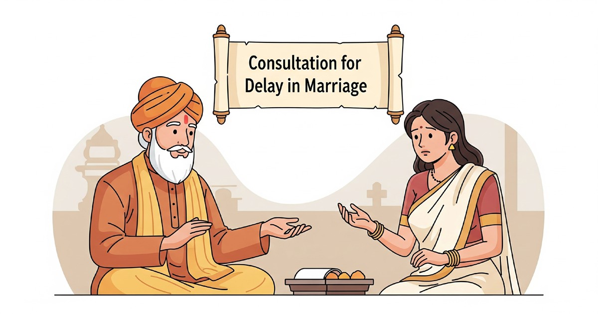 astrological Consultation for Delay in Marriage