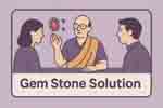 gem stone solution